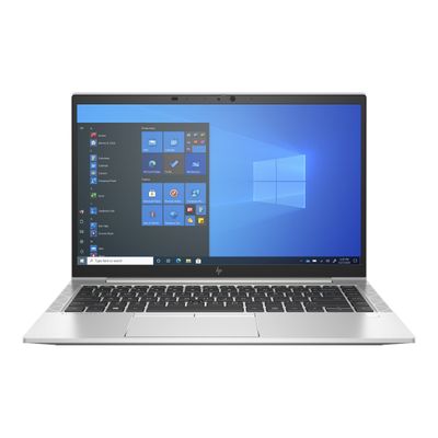 0196068232306-HP EliteBook 845 G8 Notebook - PC portable 14" - Ryzen 5 Pro 5650U - AMD PRO - 8 Go RAM - 256 Go S-Avant-1