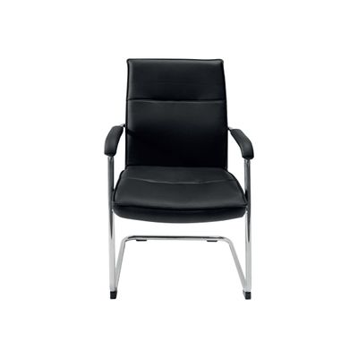 3700339881314-Chaise MTGA-19 - lot de 2 - avec accoudoirs - noir-Avant-0