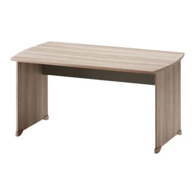 3483600783882-Bureau JAZZ+ - 120 cm - Pieds panneaux - Chêne gris-Angle droit-0