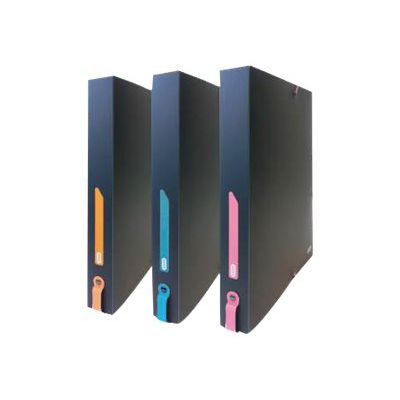 3045050259081-Oxford For Students - Boîte de classement plastique - dos 40 mm - disponible dans différe-Angle gauche-0