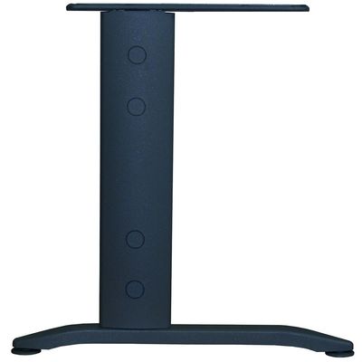 3253310150805-Bureau droit IDRA - Vague à gauche - L140 cm - Pieds anthracite - plateau imitation Chêne--2