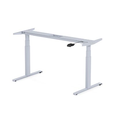 3760350281401-Bureau électrique UGO - L160x80cm - pieds gris - plateau chêne massif--1