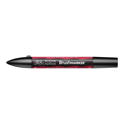 884955042793-BrushMarker - Stylo pinceau et marqueur - baie rouge-Angle gauche-1
