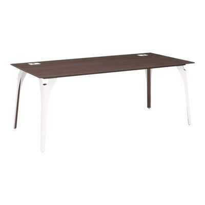 3483600647290-Bureau XENON - 170 cm - Pieds métal - Chêne royal-Angle gauche-0