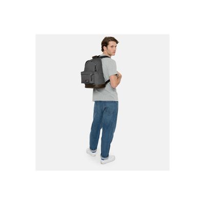 2012349441244-EASTPAK Wyoming - Sac à dos black denim - fond renforcé-Angle droit-6