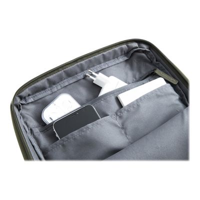 8032572185559-Nava Flat Medium - Sac à dos plat pour ordinateur portable 15,6" - olive/gris-Gros plan-7
