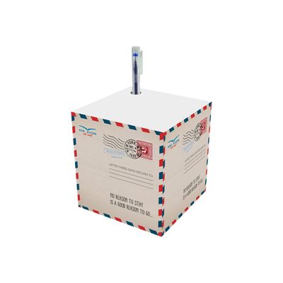 8056304485878-Legami - Bloc-notes Cube - motif lettre-Angle droit-1