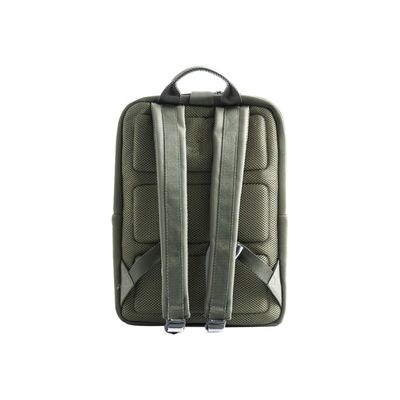 8032572185559-Nava Flat Medium - Sac à dos plat pour ordinateur portable 15,6" - olive/gris-Arrière-2