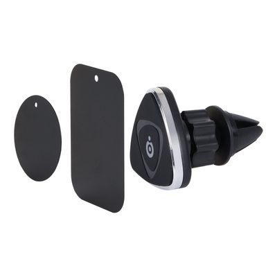 3571211386728-Bigben - support de voiture magnétique pour smartphone avec fixation sur grille aération -Angle droit-1