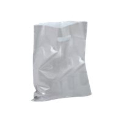 3700481666944-Carton Service - 100 Sacs plastique PDR - 37 x 45 cm - argent-Angle gauche-0
