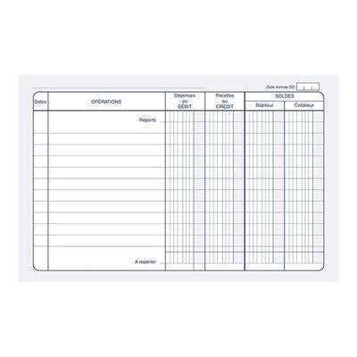3416790014412-ELVE - Carnet de position - couverture plastifiée - 60 pages - 11,4 x 15,6 cm-Avant-1