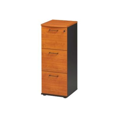 3483600783752-Classeur 3 tiroirs JAZZ+ - pour dossiers suspendus - Aulne-Angle droit-0
