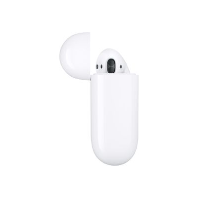 0190198764829-APPLE Airpods 2 - Ecouteurs sans fil bluetooth avec boitier de charge à induction pour iPhone/iP-Gauche-2