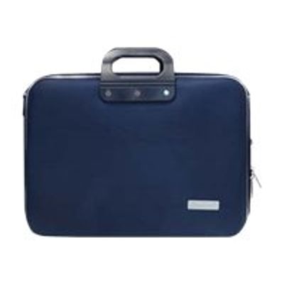 8051406337254-Bombata Business Nylon - Sacoche pour ordinateur portable 15,6" - bleu marine-Avant-1