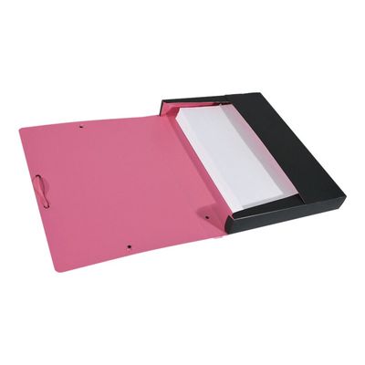 3045050259081-Oxford For Students - Boîte de classement plastique - dos 40 mm - disponible dans différe-Angle gauche-2
