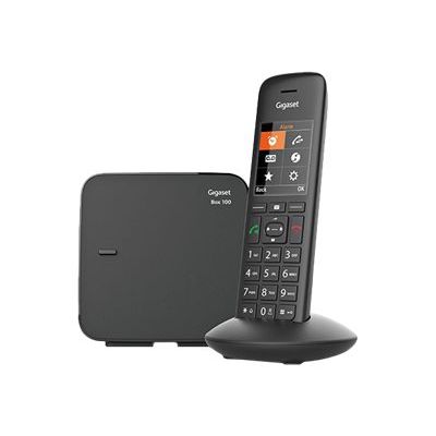 4250366851105-Gigaset C570 - téléphone sans fil - noir-Angle droit-0
