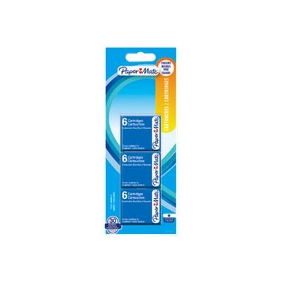 3026981120022-Paper Mate - 30 cartouches d'encre - bleu-Avant-2
