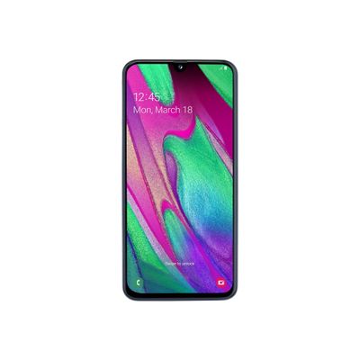 8801643789671-Samsung Galaxy A40  - 64 Go - Smartphone - blanc-Avant-0