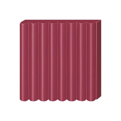 4007817014677-Pâte fimo SOFT -  Rouge Merlot - 57G-Angle droit-0