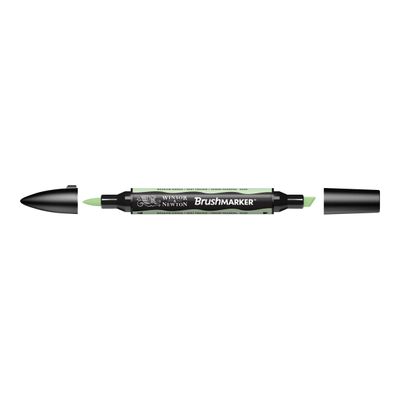 884955043196-BrushMarker - Stylo pinceau et marqueur - vert prairie-Avant-1