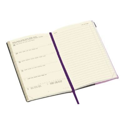 8052461968223-Legami - Agenda 1 semaine par page - 12 x 18 cm - noir-Angle gauche-1