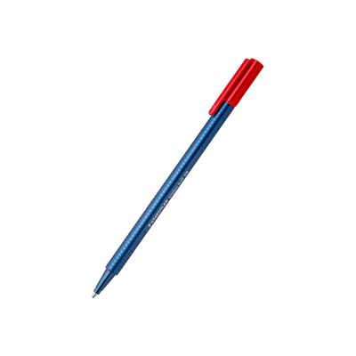 4007817438329-STAEDTLER triplus ball 437 - Stylo à bille - rouge-Angle gauche-0