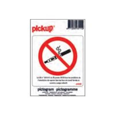 8711234339270-Pickup - Pictogramme - Interdiction de vapoter - 100 x 100 mm-Avant-0