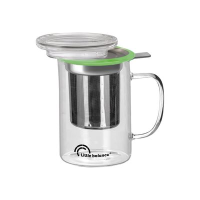 3760240784425-Little Balance - Tasse à infusion - vert - 400 ml-Avant-2