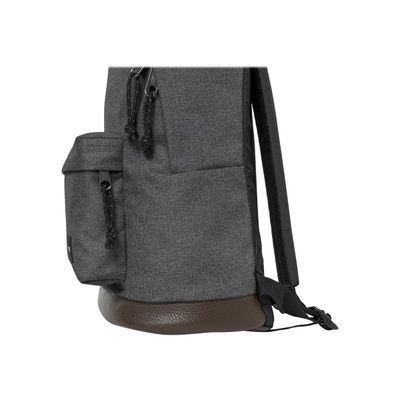 2012349441244-EASTPAK Wyoming - Sac à dos black denim - fond renforcé-Gros plan-3