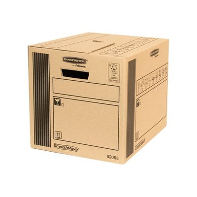 2012349438848-Bankers Box SmoothMove - 10 cartons déménagement 41L - Fellowes-Angle droit-0