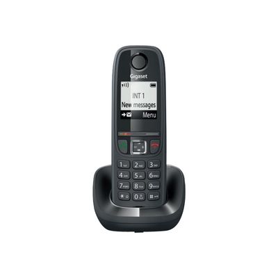 4250366852867-Gigaset AS470 - téléphone sans fil - noir-Avant-1