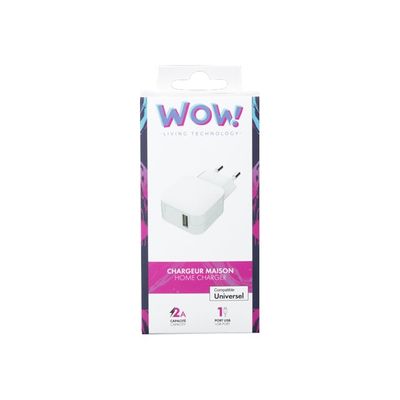 3571211395331-BigBen WOW - chargeur secteur pour smartphone - 1 USB -Avant-1
