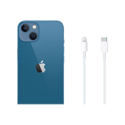 194252708361-Apple iPhone 13 - Smartphone - 5G - 4/128 Go - bleu-Gros plan-5