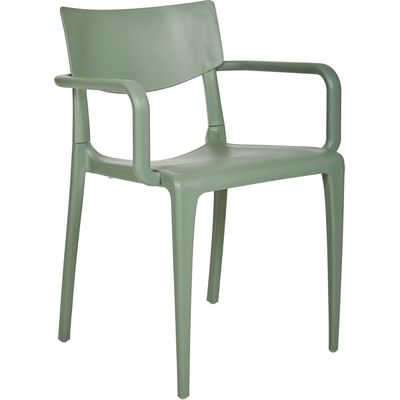8414376940686-Fauteuil empilable TOWN - Ezpeleta professionnel - Olive--0