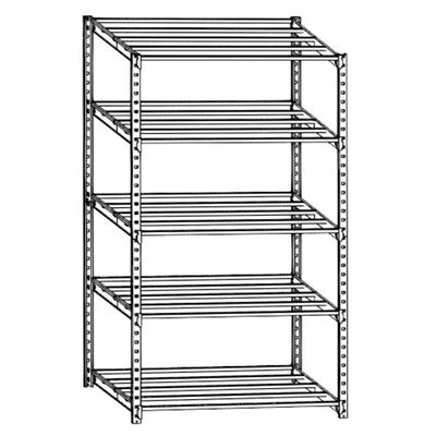 3660141140408-Paperflow Rang'Eco - Rack à étagère pour dossiers suspendus - élément de départ - 125 x 195 x 37 --1