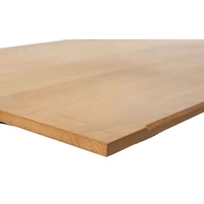 3760350281159-Bureau électrique UGO - L160x80cm - pieds noirs - plateau chêne massif--3