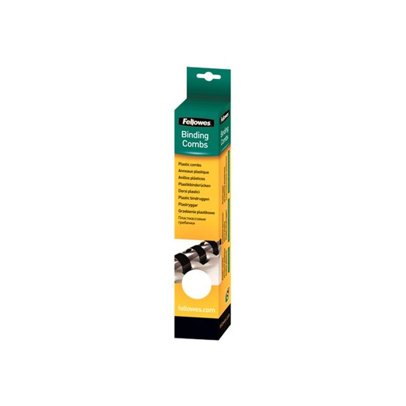 077511533167-Fellowes - 25 anneaux de reliure en plastique - 14 mm - jusqu'à 100 feuilles - blanc-P_53316_1-0
