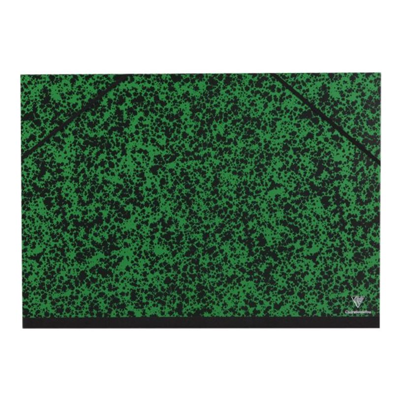 3329680932324-Clairefontaine - Carton à dessin 32 x 45 cm - vert-P_93232_1-0