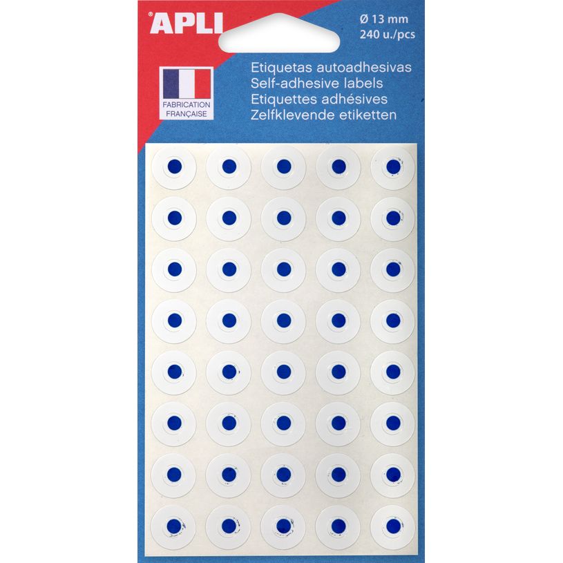 400001119310-Apli - 240 Œillets blancs - diamètre 13 mm - réf 111931-P_111931_1-0