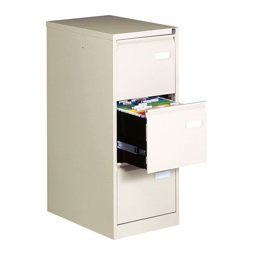 5020073257113-Classeur métallique monobloc professionnel - 3 tiroirs - H102 x L41 x P62 cm - beige-P_123020_1-0