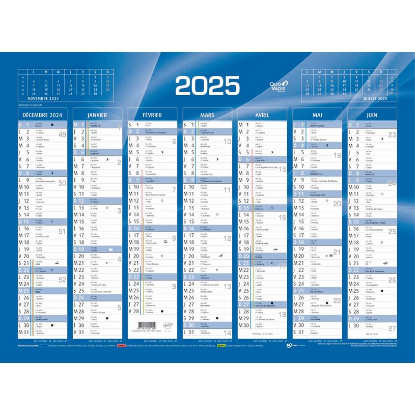 3371010201259-Quo Vadis - Calendrier bancaire 7 mois par face - 40,5 x 55 cm - bleu-P_234301_1-0
