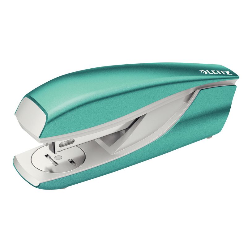 4002432103126-Leitz WOW 5502 - agrafeuse - 30 feuilles - plastique, métal - Bleu iceberg métallisé-P_300015971_2-0