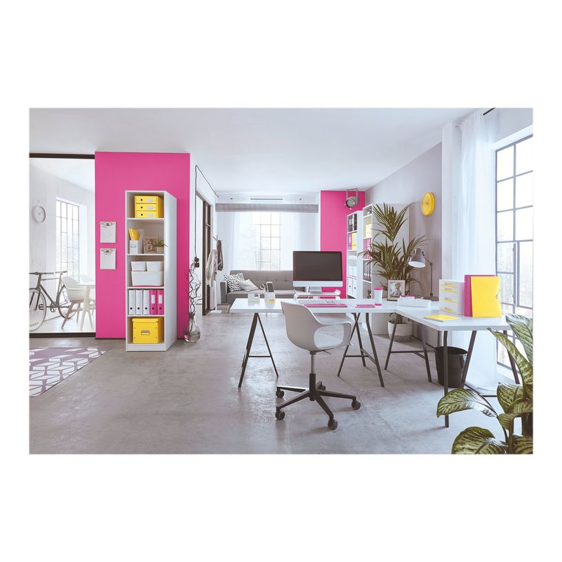 4002432106202-Leitz WOW - classeur - 6 positions - pour A4 - capacité : 200 feuilles - à onglets - ros-P_300018808_1-4