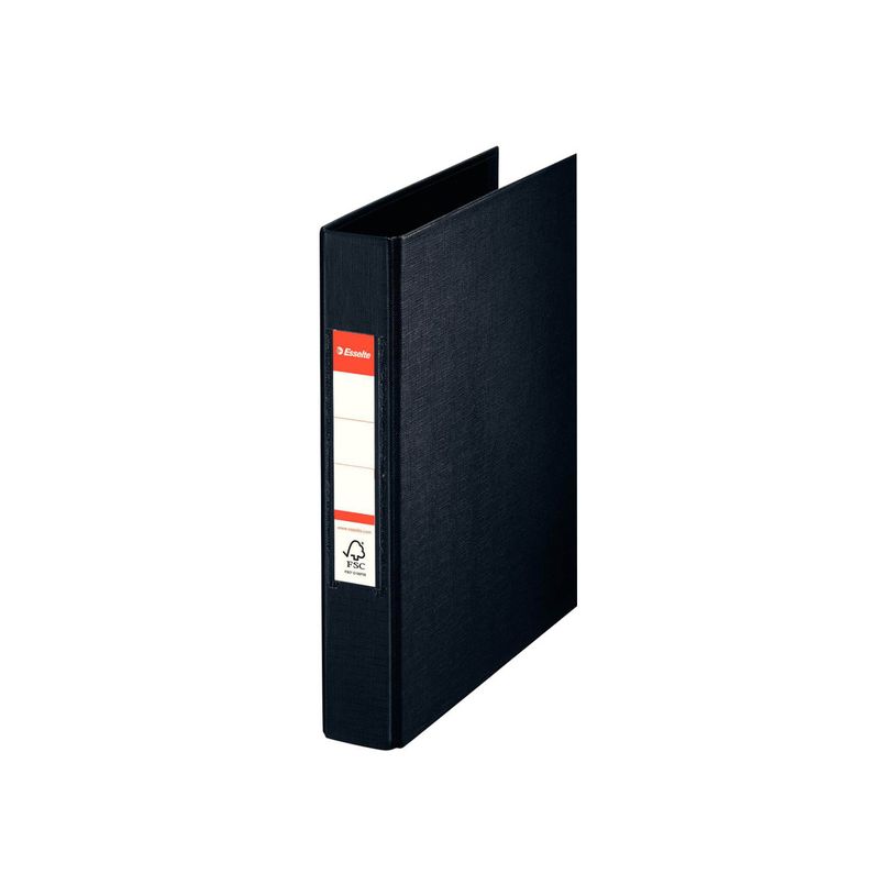 5701216476874-Esselte Standard - classeur à anneaux - pour A5 - capacité : 190 feuilles - noir vif-P_300034246_3-2