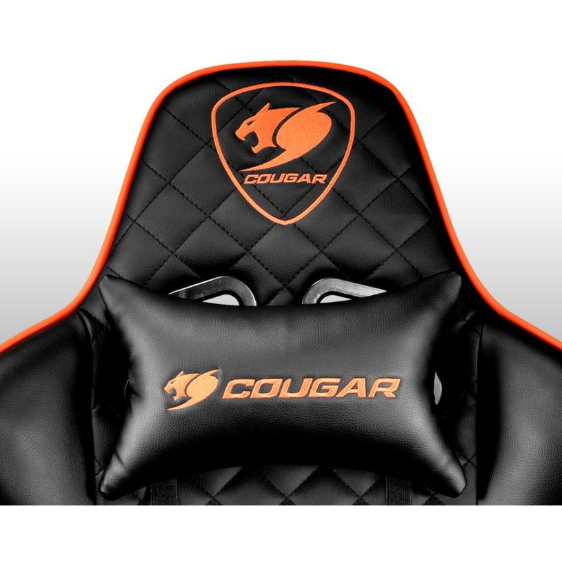 4715302440459-Fauteuil gamer Armor One - accoudoirs réglables - appui-tête intégré - noir et orange-P_400001309_7-6