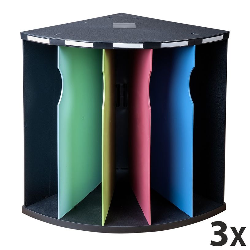 9002493429512-Exacompta The Corner 1928 - 3 Trieurs ergonomiques - 5 compartiments-P_400001775_1-0