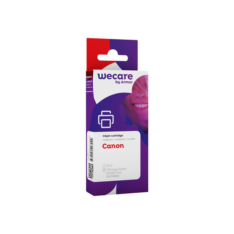 8715057012594-Cartouche compatible Canon CLI-8 - jaune - Wecare-P_400003892_1-0