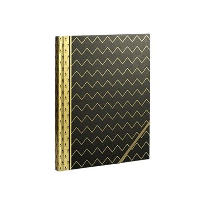 3700368753965-Cahier notebook 19 x 24 cm - Le Coq en papier Blue Art - Black twist-P_400004517_1-0