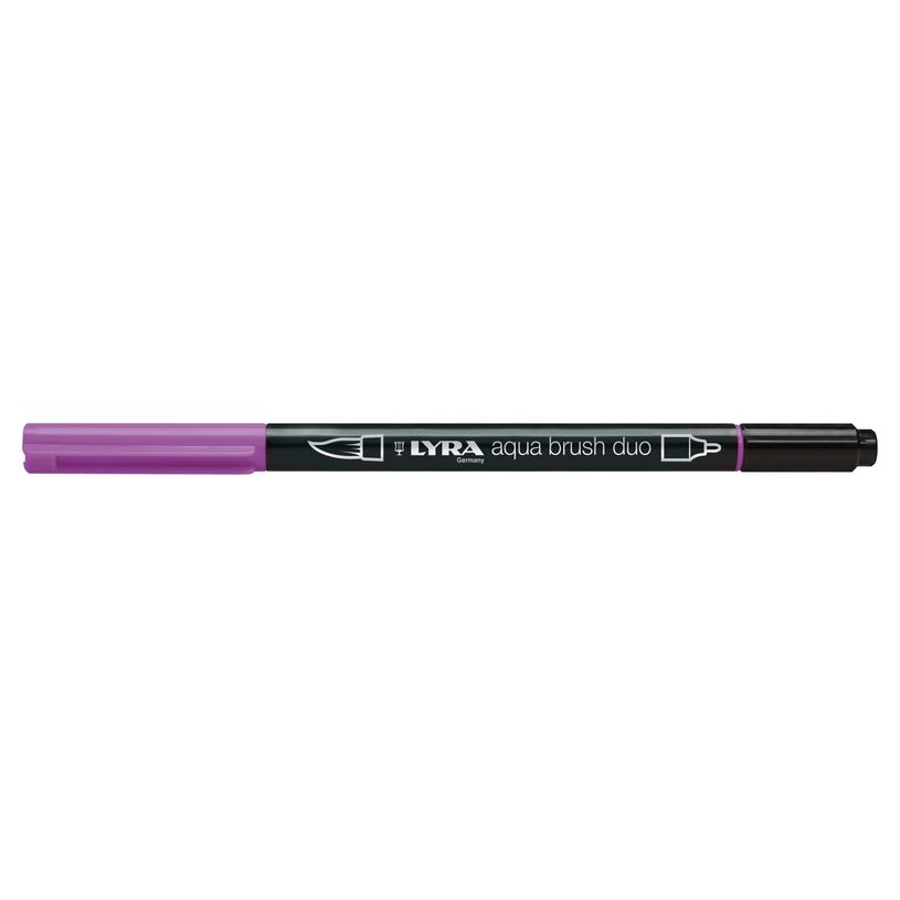 4084900608869-Lyra Aqua Brush Duo - Feutre pinceau double pointe - violet rouge-P_400005280_1-0