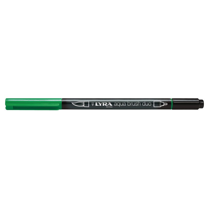 0000006016203-Lyra Aqua Brush Duo - Feutre pinceau double pointe - vert permanent-P_400005304_1-0
